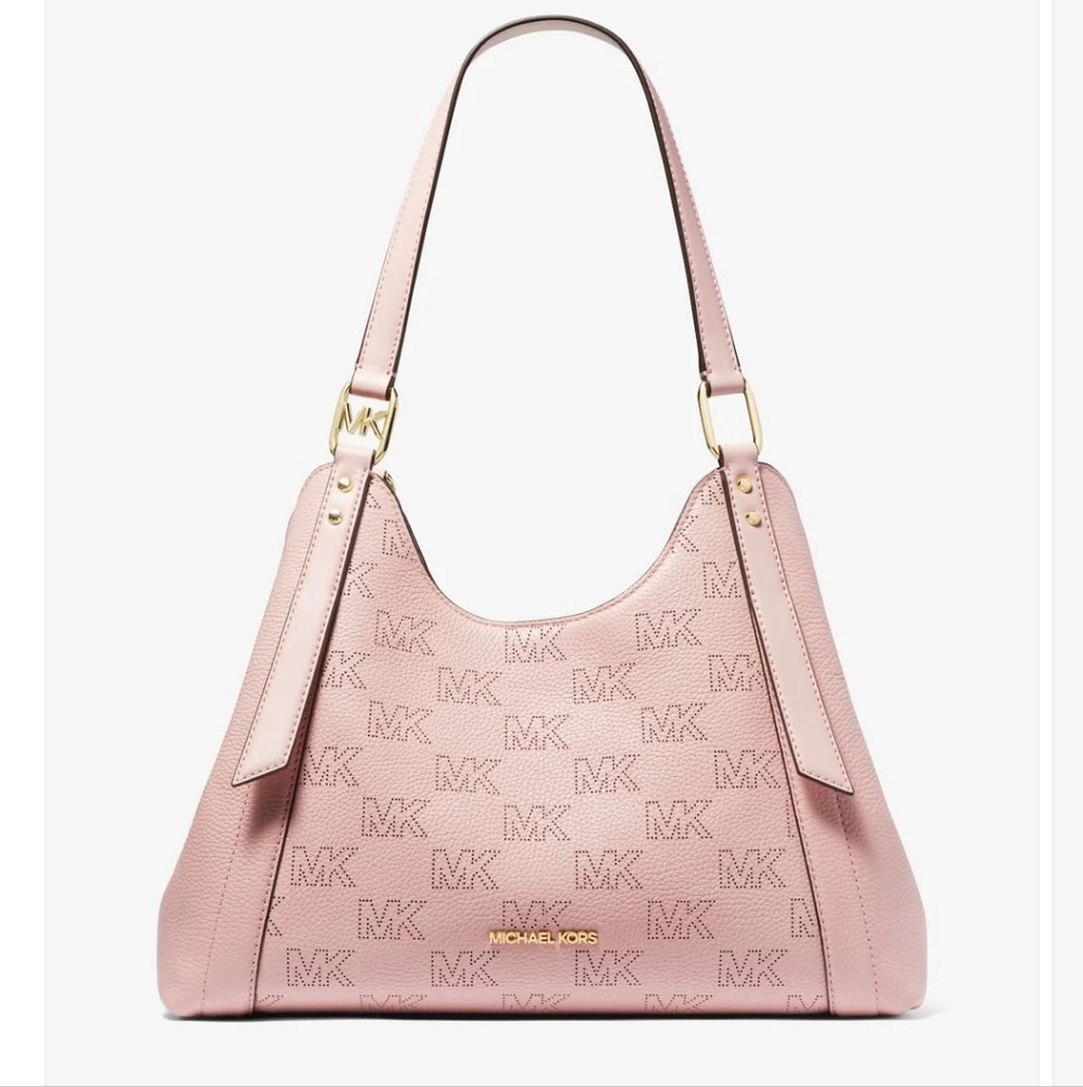 Michael Kors Arlo Pebbled Leather Shoulder Bag
